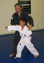 Master Yee watches each young student very carefully.